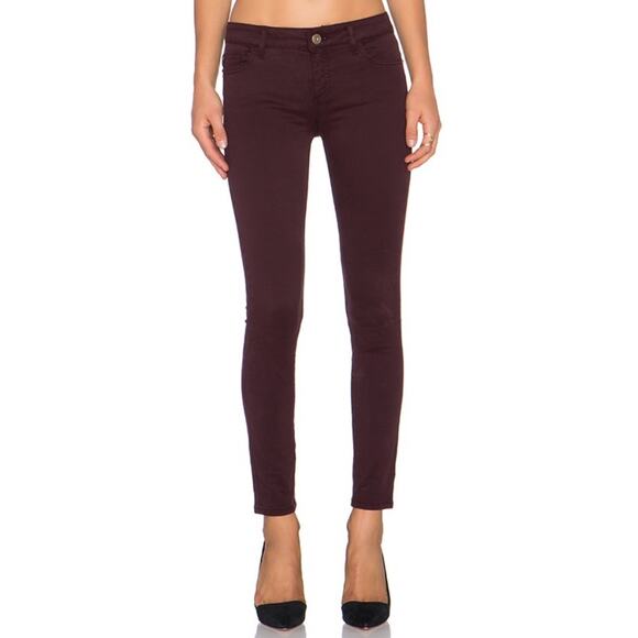 DL1961 Margaux Ankle Skinny Instasculpt Sangria Size 26 - Picture 1 of 14